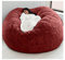 Modernes Weinrot Sofagarnitur für kleines Wohnzimmer 2-Sitzer Lounge Schlafsofa mit stilvollem Design und bequemen Kissen