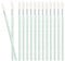 50 Stück Einweg-Lippenpinsel,Lippenstift Stab Applikator Lipgloss Concealer Pinsel Lippenapplikator Werkzeug (CSB-greener-1)