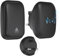 Cerhot UK Plug Self Powered Wireless Doorbell No Battery 150M Distance 38 Songs Door Bell Button Outdoor Doorbell Wireless Waterproof for Home School Office (UK 1V1 Black B)