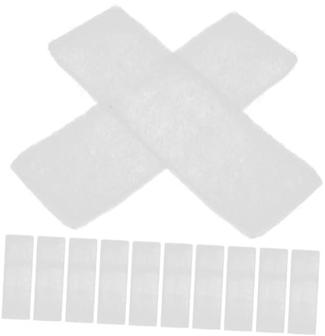 BRIGHTFUFU 12pcs Air Fryer Filters Filter Cotton Pads Compatible Instant Plus Odor Eliminating Easy to Use