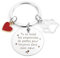 Cadeau Souvenir Chien Chat Décédé empreinte chien Porte Clef Souvenir Cadeau Objets Commémoratifs Pour Chien Chat Porte-clés Mémorial Personnalisé Cadeau de Sympathie avec Empreinte de Patte Original