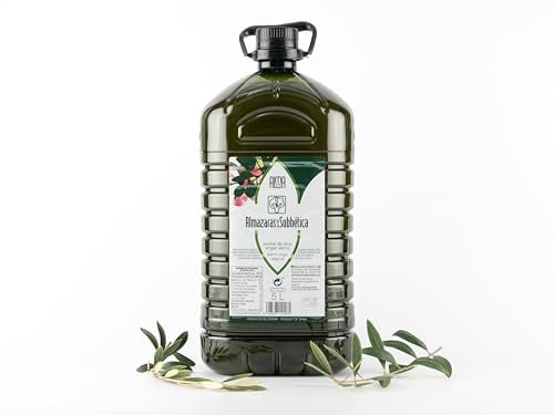 ALMAZARAS DE LA SUBBÉTICA DOP PRIEGO DE CÓRDOBA – Aceite de Oliva Virgen Extra Premium (Gourmet) | Pack 3 Garrafas 5L | AOVE Gourmet Sierra Subbética Córdoba | Coupage Picuda, Picual y Hojiblanca