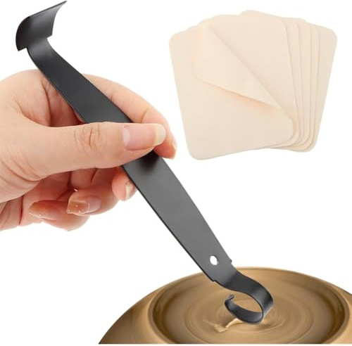 Wzxksoac Pottery Trimming Tools for Potter, Double Ended Clay Trimming Ceramics Tool for Carving