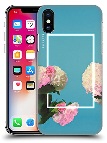 Head Case Designs Offizielle Zugelassen The 1975 Rosen Blau Berühmte Kunst Harte Rueckseiten Handyhülle Hülle Huelle kompatibel mit Apple iPhone X/iPhone XS