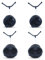 Haishine Gas Benzinkanister Kraftstoff Öl Tank Cap Set für Husqvarna 50, 51, 55, 55 Rancher Motorsäge Teile