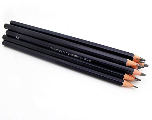 Modellierwerkzeug für 6h-12b Professional Art Sketch Zeichnen Bleistift Set Studenten Malen Werkzeug