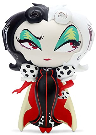 World of Miss Mindy Disney Villains 101 Dalmations Cruella de Vil Figurine,7 Inch