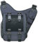 KAUKKO Herren Messenger-Bags Verstellbarem Sling Bag Retro Brusttasche Perfekt für Outdoorsport, Wandern, Radfahren, Schule 3.6 L (Grau JNL-FH03-1-09-FBA)