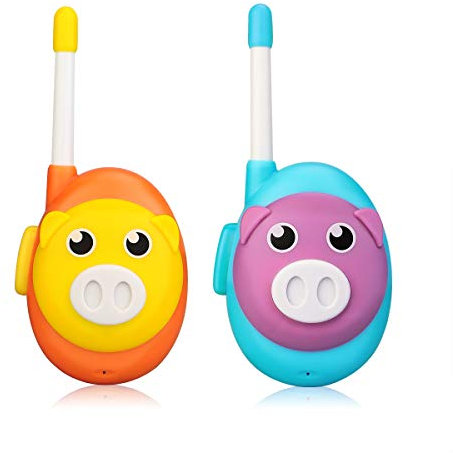 Retevis RB616 Walkie Talkie Kinder, Ostern Geschenke Kinder, Cartoon Stil Einfach zu Bedienen Spielzeug für Kleinkind Jungen Mädchen, Geschenk für Indoor Party im Freien (1 Paar)
