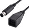 Plyisty Cable portátil para Microsoft Xbox 360 Power a Xbox 360 E, Cable de alimentación de la Consola de Juegos para una transmisión Estable de la Fuente de alimentación de conversión