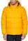 Tommy Hilfiger Herren Down Alternative Hooded Puffer Jacket (Standard and Big & Tall) Daunenalternativer Mantel, Arctic Yellow, L