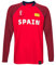 FIFA Coupe du Monde 2022 Classique à Manches Longues-Espagne T-Shirt, Rouge/Rouge, XL Homme