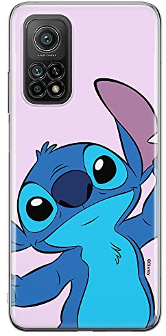 Ert Group Funda para teléfono móvil Xiaomi REDMI Note 9T Original y con Licencia Oficial de Disney con diseño Stitch 018 Adaptada a la Forma del teléfono móvil, Funda Hecha de TPU