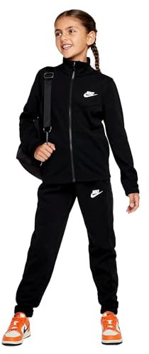Nike Poly Survêtement, Noir/Blanc, 9-10 Ans Mixte Enfant