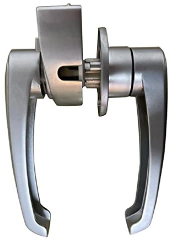 Myazs Poignée de porte pour camping-car, voiture, bateau, camping-car, tiroir, serrure de porte à bouton poussoir pour loquet de meubles, serrure de porte de camping-car