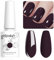 Vishine Gel Polish, 8ml Dark Purple Soak Off UV LED Nail Art DIY Manicure for Girls Women #089