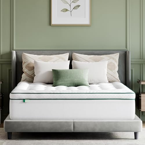 Novilla Surmatelas 160x200 cm, Rafraîchissant et Respirant 3D Forme Couvre Matelas en Microfibre avec 30cm Poche Extra Profonde, Blanc