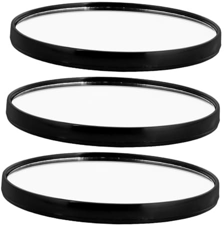 Healeved 3pièces Miroir Maquillage Grossissant avec Miroir Portable Compact pour Épilation Sourcils Et Détails