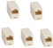 Moonbuy 5 PCS RJ45 Cat5e Ethernet Internet Cable Coupler Joiner Connector Easy Extender Part