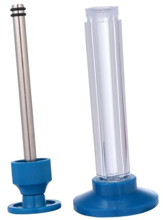 Druckluft Feuerlöschwerkzeug für Physikalische Experimente | Blau, Kunststoff und Metall, Doppel Zentralsteuerung mit Flachem Sockel, für Schüler und Lehrer