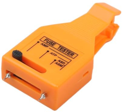 2 in 1 Tester di fusibile per auto regolabile per Fusibili Standard e Vetro | puntale regolabile, indicatore LED, compatibile con varie dimensioni di fusibili per test e rimozione rapidi