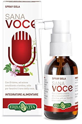 Erba Vita Integratore Alimentare Sana Voce Spray Gola - 30 ml
