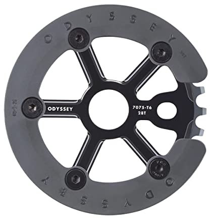 Odyssey BMX Utility Pro Guard Kettenblatt | schwarz | 28T | 19mm/22mm/24mm