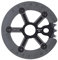 Odyssey BMX Utility Pro Guard - Plato para bicicleta (28 dientes, 19 mm, 22 mm y 24 mm), color negro
