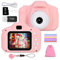 Faburo Cámara de Fotos para Niños Juguete, Camara Fotos Infantil con Tarjeta de Memoria Micro SD 32GB Cámara Digital Video Cámara Regalos de Cumpleaños 3 a 12 años Niños y niñas