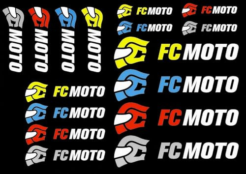 FC-Moto Logo Aufkleber Set