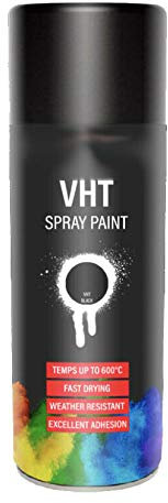 Spray Paint Aerosol Auto Car VHT Primer Matt Gloss Metallic Wood Metal Plastic - VHT Black Spray Paint 400ml