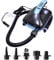 SkinStar Elektrische SUP-Pumpe mit 5 Adapter für Stand Up Paddle Board Schlauchboot Luftmatratze I 12 V DC Hochdruck-Luftpumpe bis 20PSI