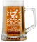 Jarra de Cerveza Personalizada NIVEL CERVEZA. Regalo Grabado y Personalizado para Hombre o Mujer. Detalle para Celebraciones Cumpleaños Aniversario, Día de la Madre Jubilación.