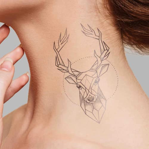 MyJagua Tattoo • Anmut | 1-2 Wochen Tattoo | Auf Pflanzenbasis | Hautverträglich | Wasserfest | Neue Tattoo Technologie | Kein Klebe Tattoo