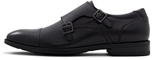 ALDO Rupert, Mocasín Monkstrap Hombre, Negro, 42.5 EU