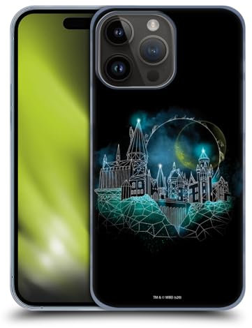 Head Case Designs Offizielle Harry Potter Hogwarts Deathly Hallows XVIII Harte Rueckseiten Handyhülle Hülle Huelle kompatibel mit Apple iPhone 15 Pro Max
