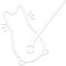 MAXIAOHANing Cute Cat Car Stickers and Decals,Cartoon Pattern Car Stickers Window Wiper Decal Car Decals Rear Wiper Sticker for Automobile Rear Windshield Wiper,Auto, Truck, Wall, Window