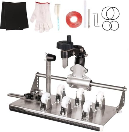 Kliplinc Glass Bottle Cutter, Improved Curve Glass Cutting Tool Set for Round, Square Bottles and Bottle Neck, DIY Craft Set