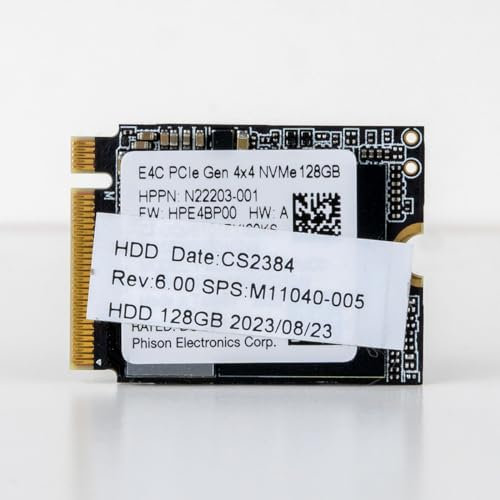 Empowered PC PHISON Carte mémoire SSD interne PCIe 4.0 NVMe 2230 Gen 4 Gaming M.2 128 Go – Compatible avec ordinateur portable et ordinateur de bureau