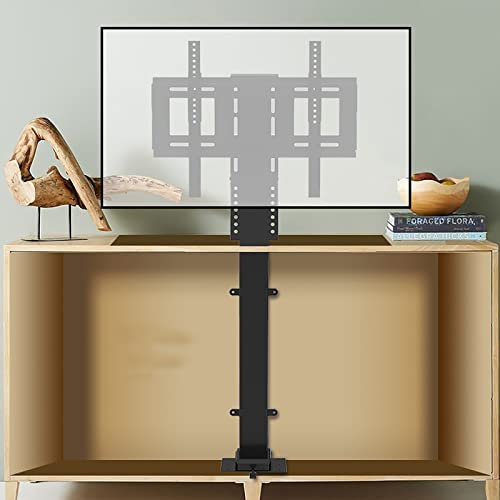 Ascenseur TV motorisé, Support TV motorisé avec télécommande et réglage de la mémoire, pour téléviseurs Grand écran 26-55 Pouces, Vitesse de montée de 25 mm/s