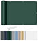 AXT SHADE Balkon Sichtschutz Wetterfest 90x700cm Balkonverkleidung Balkonabdeckung Balkonbespannung Blickdichte Windschutz und UV-Schutz mit Kabelbinder für Balkongeländer-Grün