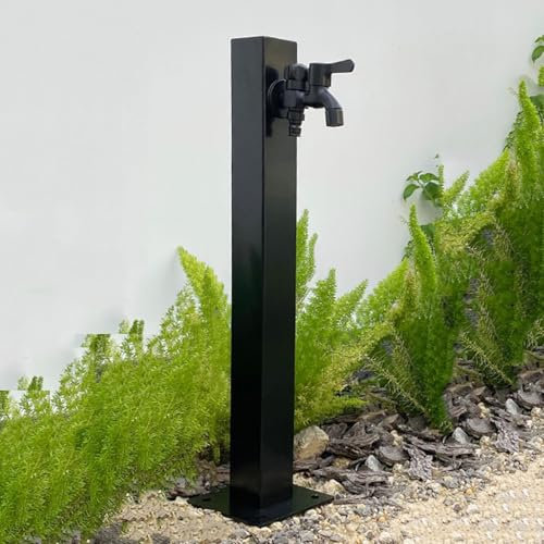 Robinet exterieur jardin,fontaines extérieures,robinet jardin,fontaine exterieure de jardin,robinets d'eau extérieurs,robinet jardin,robinet exterieur jardin antigel,colonne d'eau en acier inoxydable(
