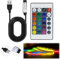 LANAFAY 5V-24Keys USB IR RGB Strisce Controller Controller Wireless