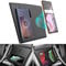Car Wireless Charger for Tesla Model 3(2017-2020) Centre Console Accessory Panel with Two Wireless Charging Zones and a USB Cable Link Ports 15W Fast Induction Mobile Phone Wireless Charging Pad