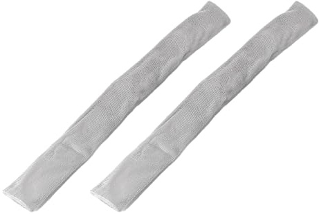 Nicear 2Pcs Refrigerator Door Handle Gloves Kitchen Appliance Decorative Protective Gloves Non-Slip for Refrigerator Oven Handles Prevents Fingerprints Liquids and Grease Grey
