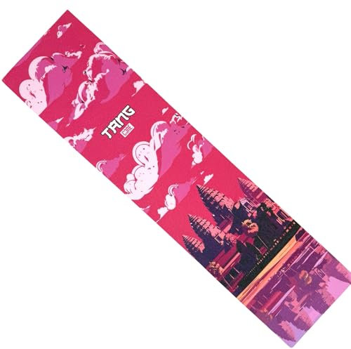 Scooters Core Stunt-Scooter Griptape I One Size I Trick Tretroller I Antitrutschbelag I Sandpapier I Tretfläche (Tang Pink)