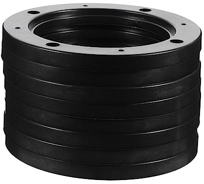 CLISPEED 4 Pairs Auto Speaker Adapter Rings Durable Speaker Spacers for Car Audio DIY Installation Cost