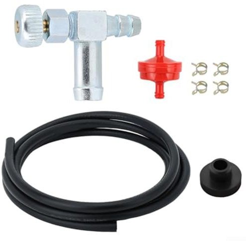Kraftstoffsteuerungs-Absperrventil-Set, entworfen für Schneefräse und Rasentraktor-Kompatibilität, umfassendes Installationsset