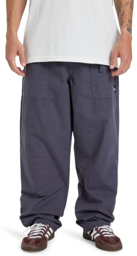 Quiksilver Double Crown - Elastische Cargoshorts - XL - Schwarz.
