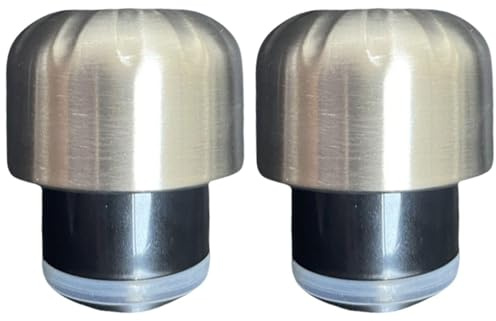 DUINIU Tappi per Tazze Water Bottle per Bottiglie di Coca Cola da 2 Pezzi, A Prova di Perdite, Sigillati E Antiruggine, Torsione Delicata E Facile Apertura E Chiusura.